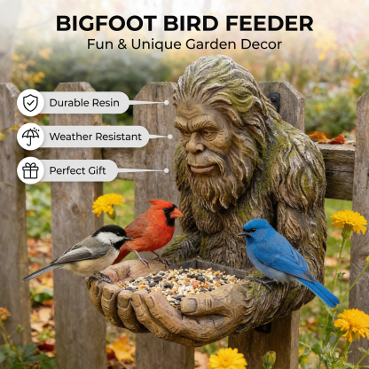 Forest Guardian Bird Feeder Sculpture