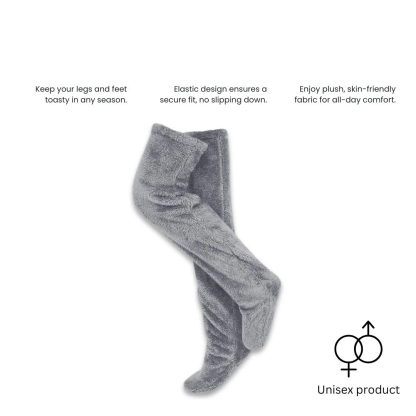 Plush Over Knee Fleece Socks