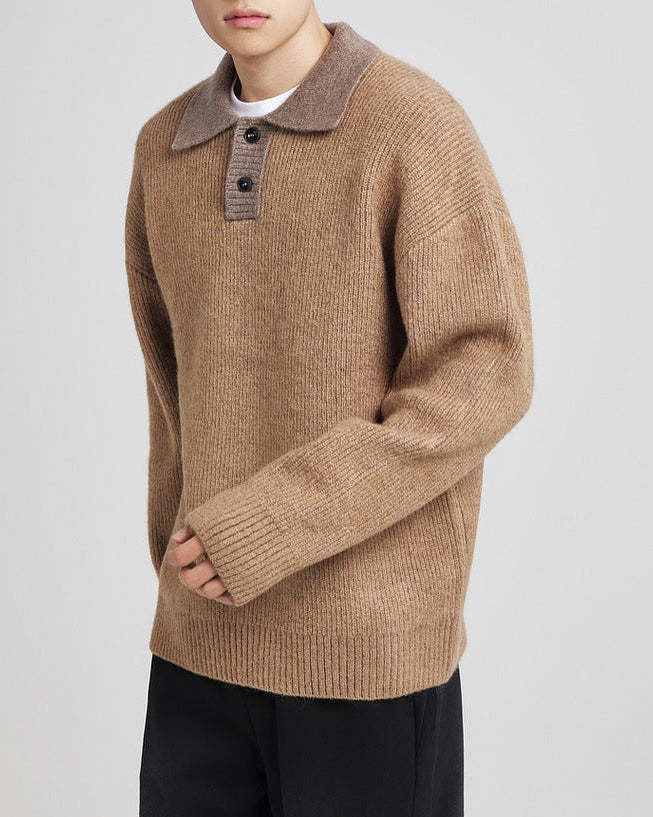 The Heritage Lapel Sweater