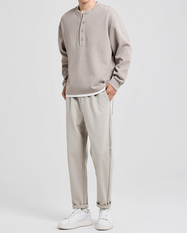 The Ashcroft Waffle Pullover Sweater