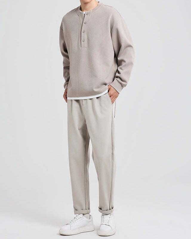 The Ashcroft Waffle Pullover Sweater