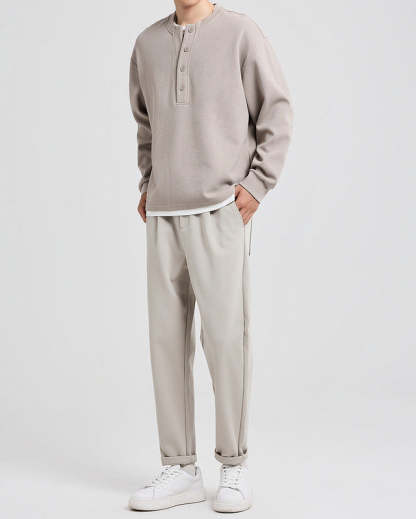 The Ashcroft Waffle Pullover Sweater