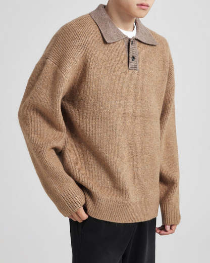 The Heritage Lapel Sweater
