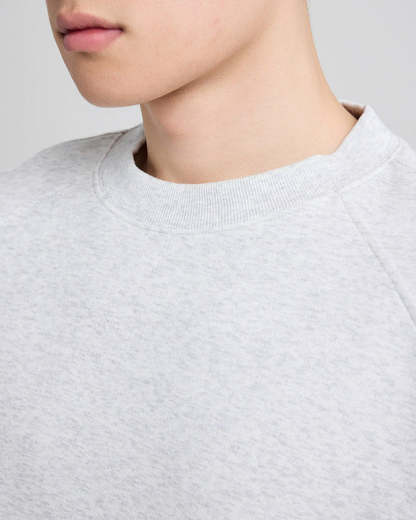 The Carver Structured Split Crew Sweater