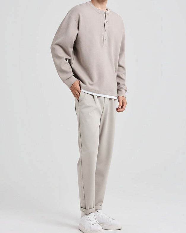 The Ashcroft Waffle Pullover Sweater