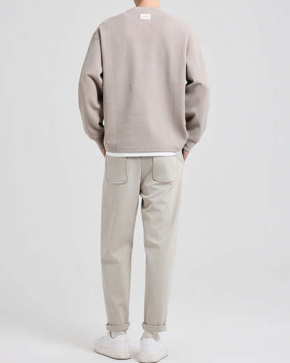 The Ashcroft Waffle Pullover Sweater