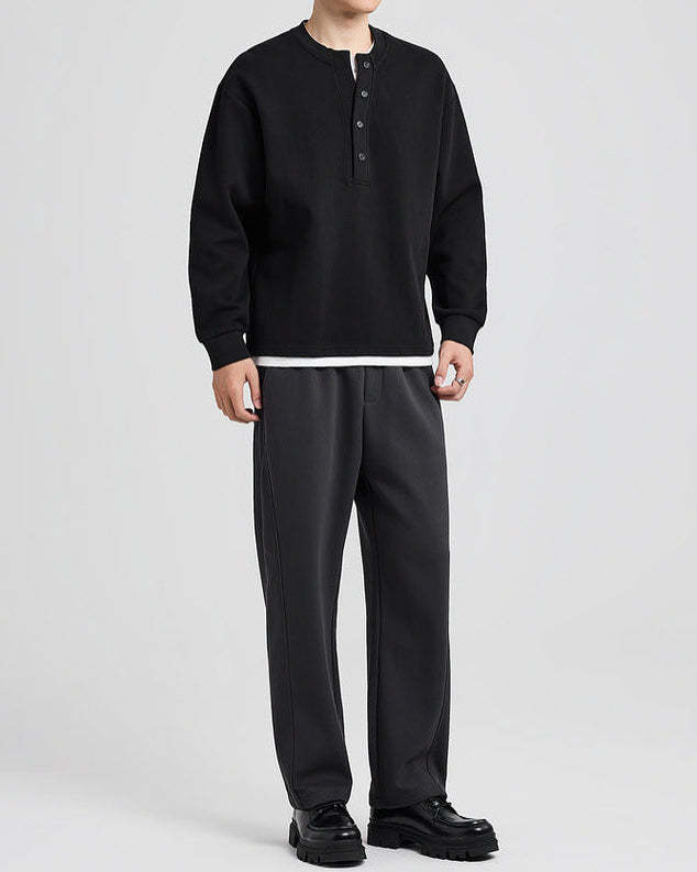 The Ashcroft Waffle Pullover Sweater