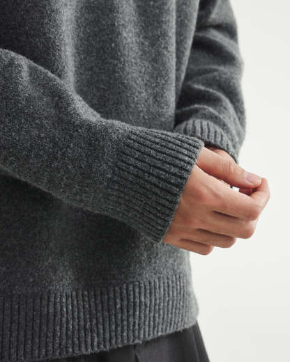 The HeartStitch Embroidered Crew Neck Sweater