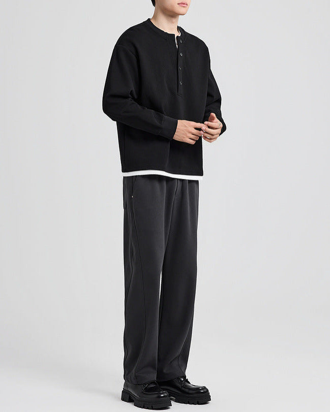 The Ashcroft Waffle Pullover Sweater