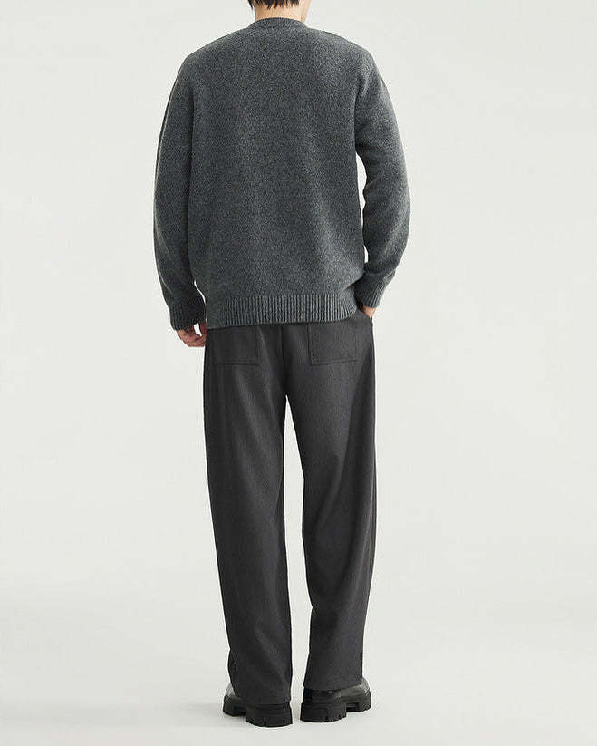 The HeartStitch Embroidered Crew Neck Sweater