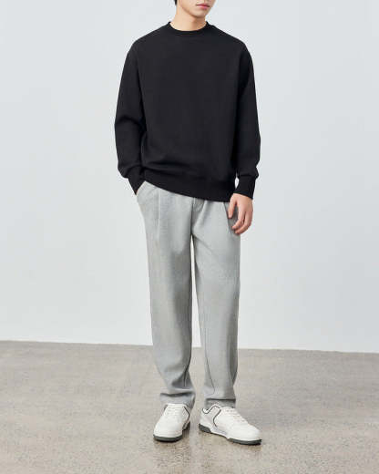 The Mimaike 320g Waffle Weave Knit Sweater