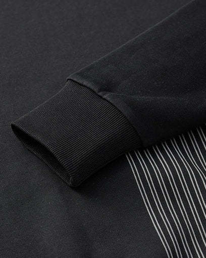 The Momeike Horizon Stripe Crewneck Sweater