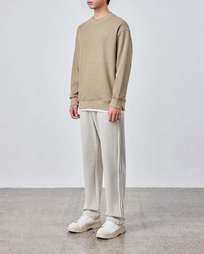 The Momeike Dual-Layer Waffle Knit Sweater