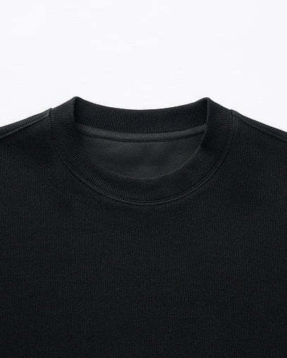 The Momeike Dual-Layer Waffle Knit Sweater