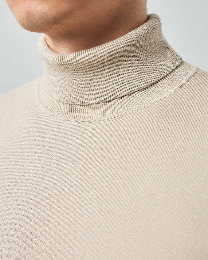 The Momeike Classic Solid Turtleneck Sweater