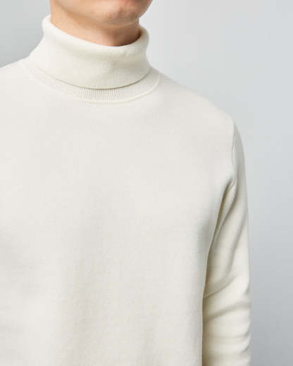 The Momeike Classic Solid Turtleneck Sweater