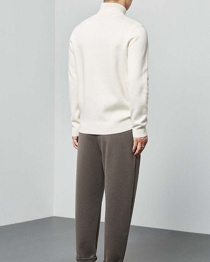 The Momeike Classic Solid Turtleneck Sweater