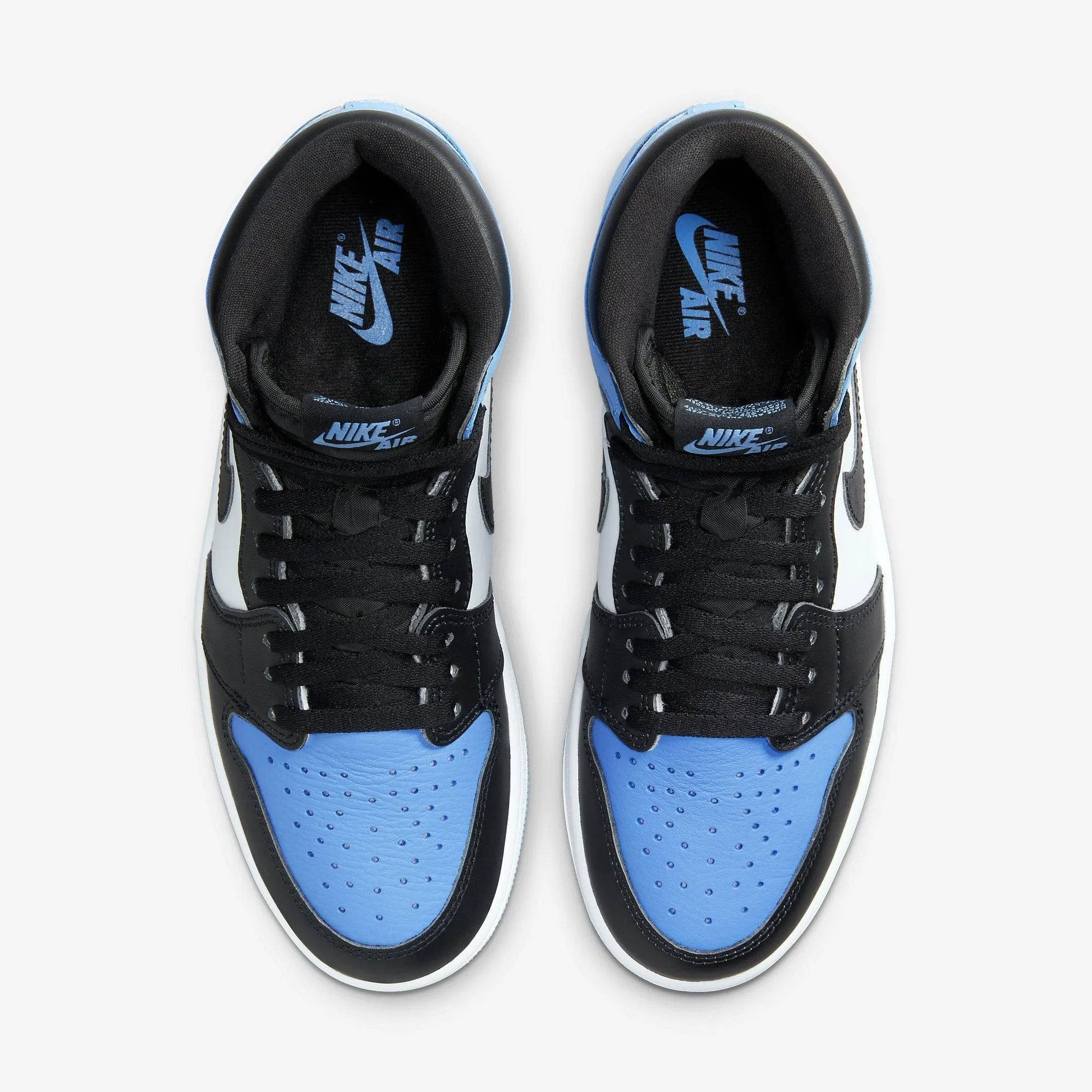 (Men's) Aithtr Jordthtan 1 Retro High OG 'UNC / University Blue Toe' (2023) DZ5485-400