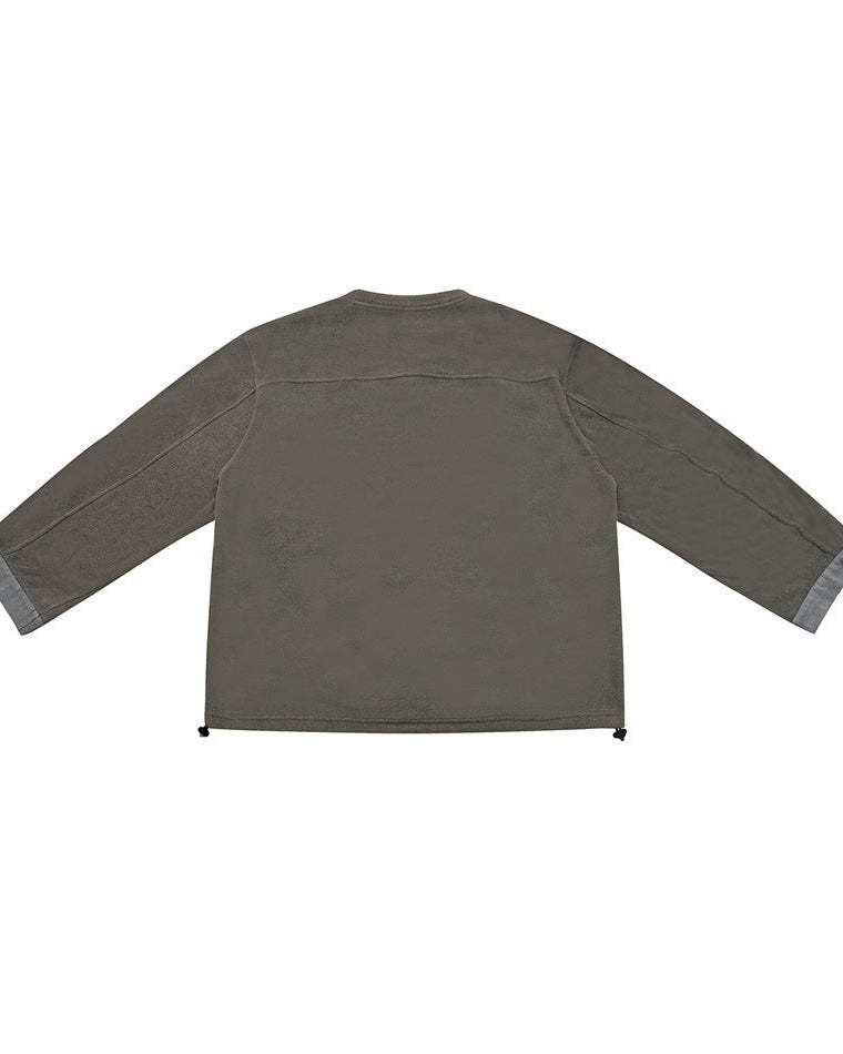 The Moraine Textured Round Pullover Sweater