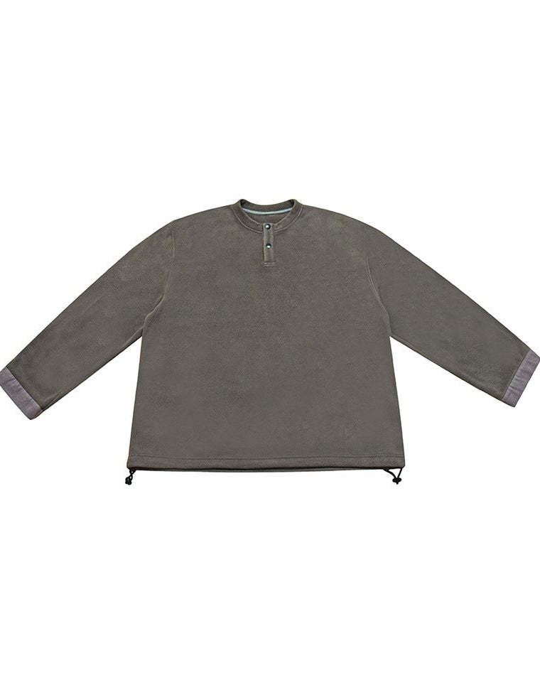 The Moraine Textured Round Pullover Sweater