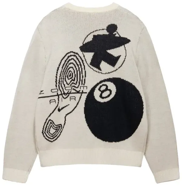 (BLACK&WHITE) Stüssy x Nike Icon Knit Sweater