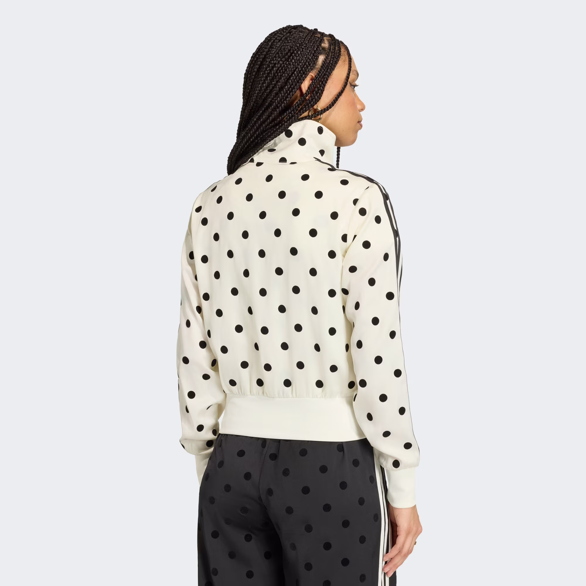 SATIN POLKA DOTS TT Track Top
