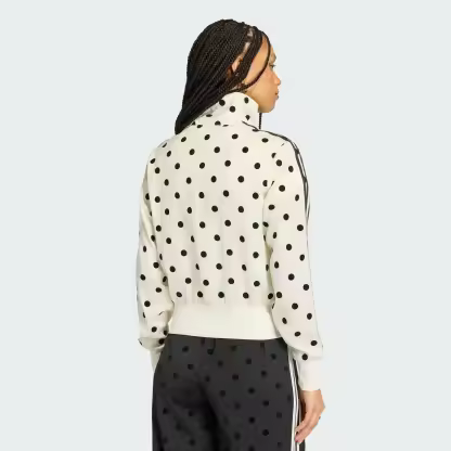 SATIN POLKA DOTS TT Track Top