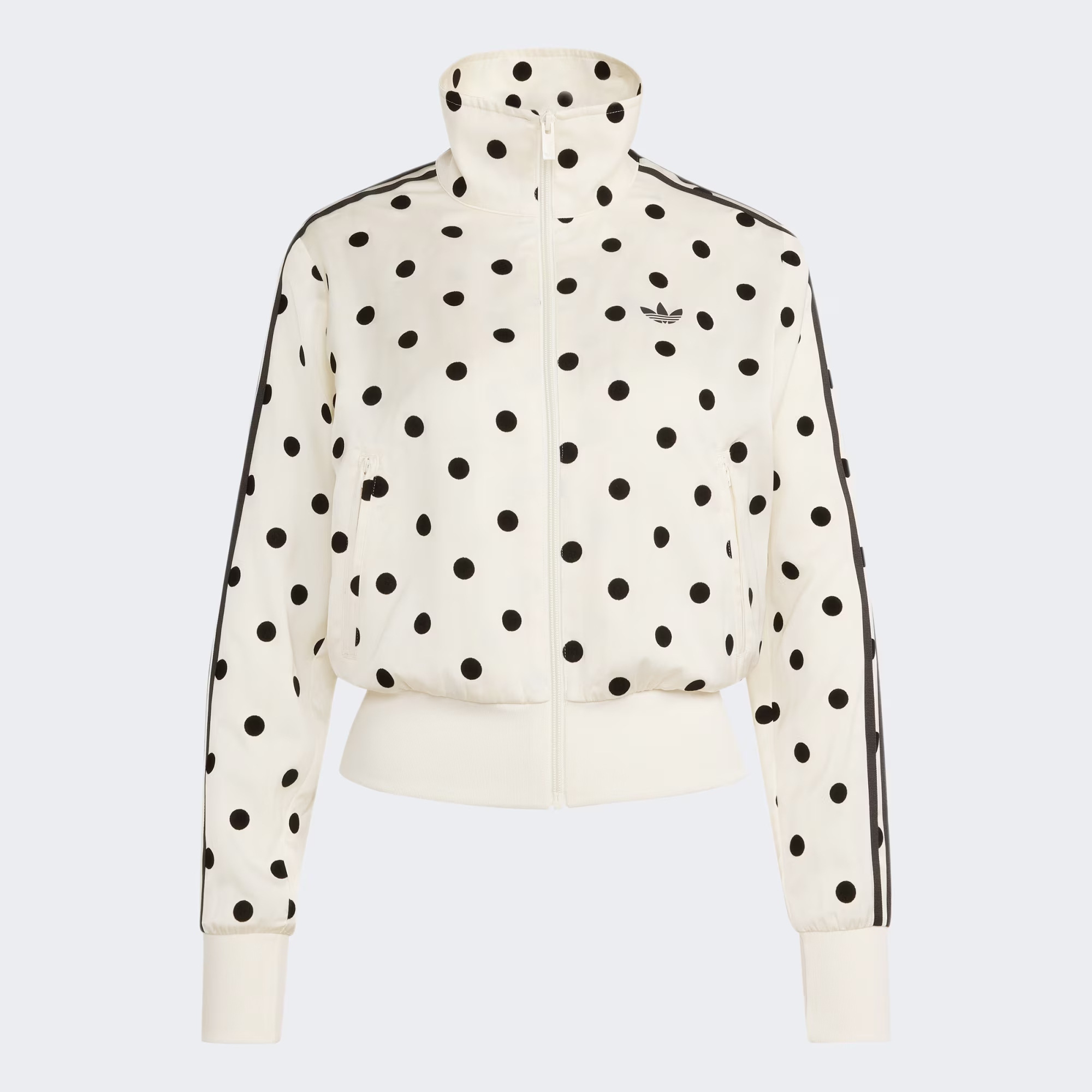 SATIN POLKA DOTS TT Track Top
