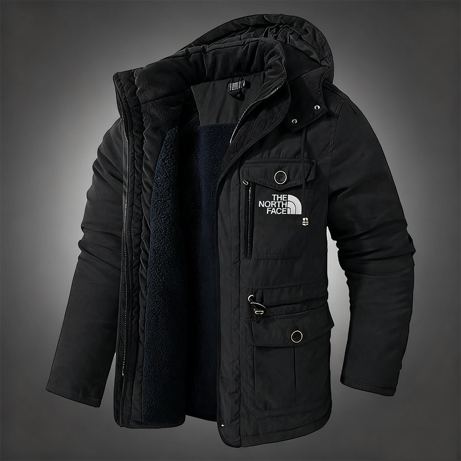 Winter Hooded Men's Jacket