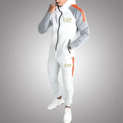 Dwucz??ciowy dres m?ski (kurtka + spodnie)