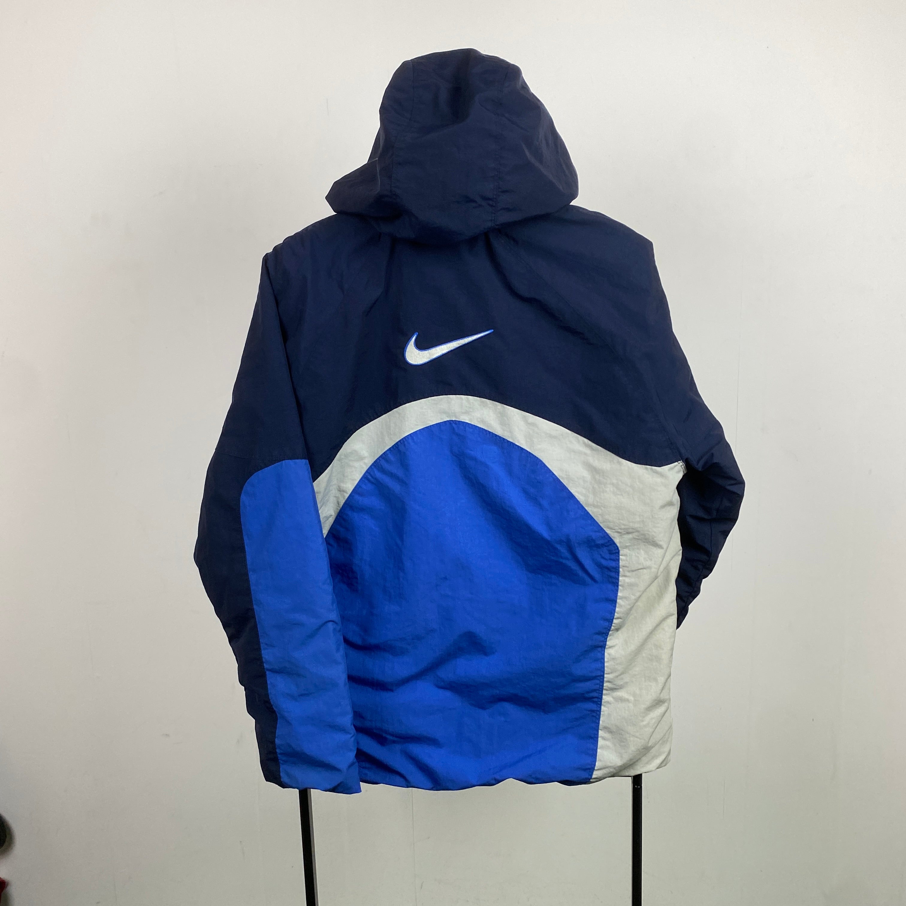 2000'sReversible Fleece Coat Jacket Blue
