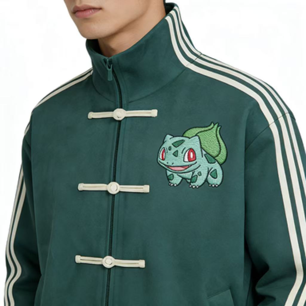CNY X pokemon jacket Green