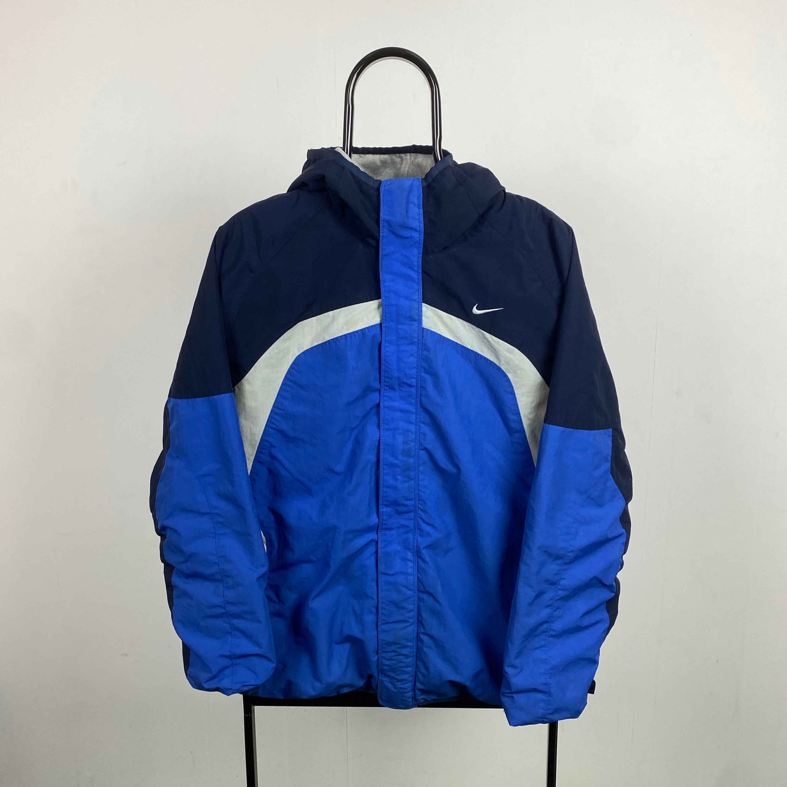2000'sReversible Fleece Coat Jacket Blue