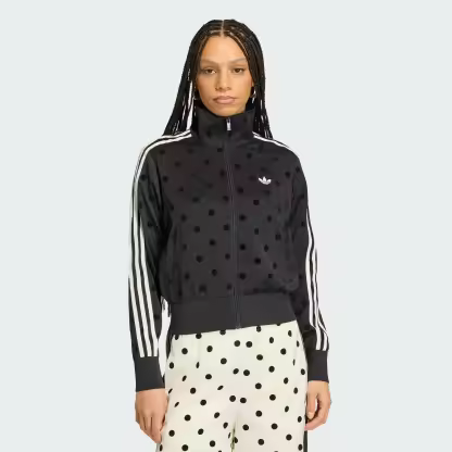 SATIN POLKA DOTS TT Track Top