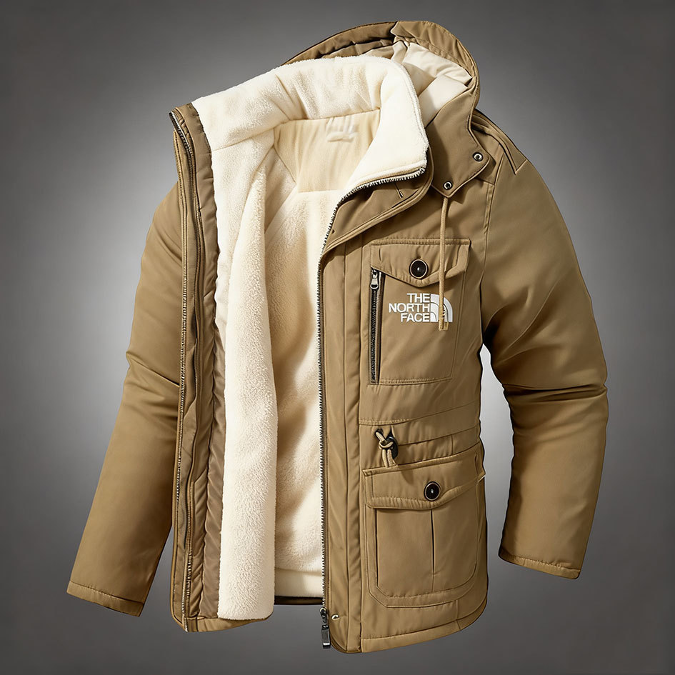 Winter Hooded Men's Jacket