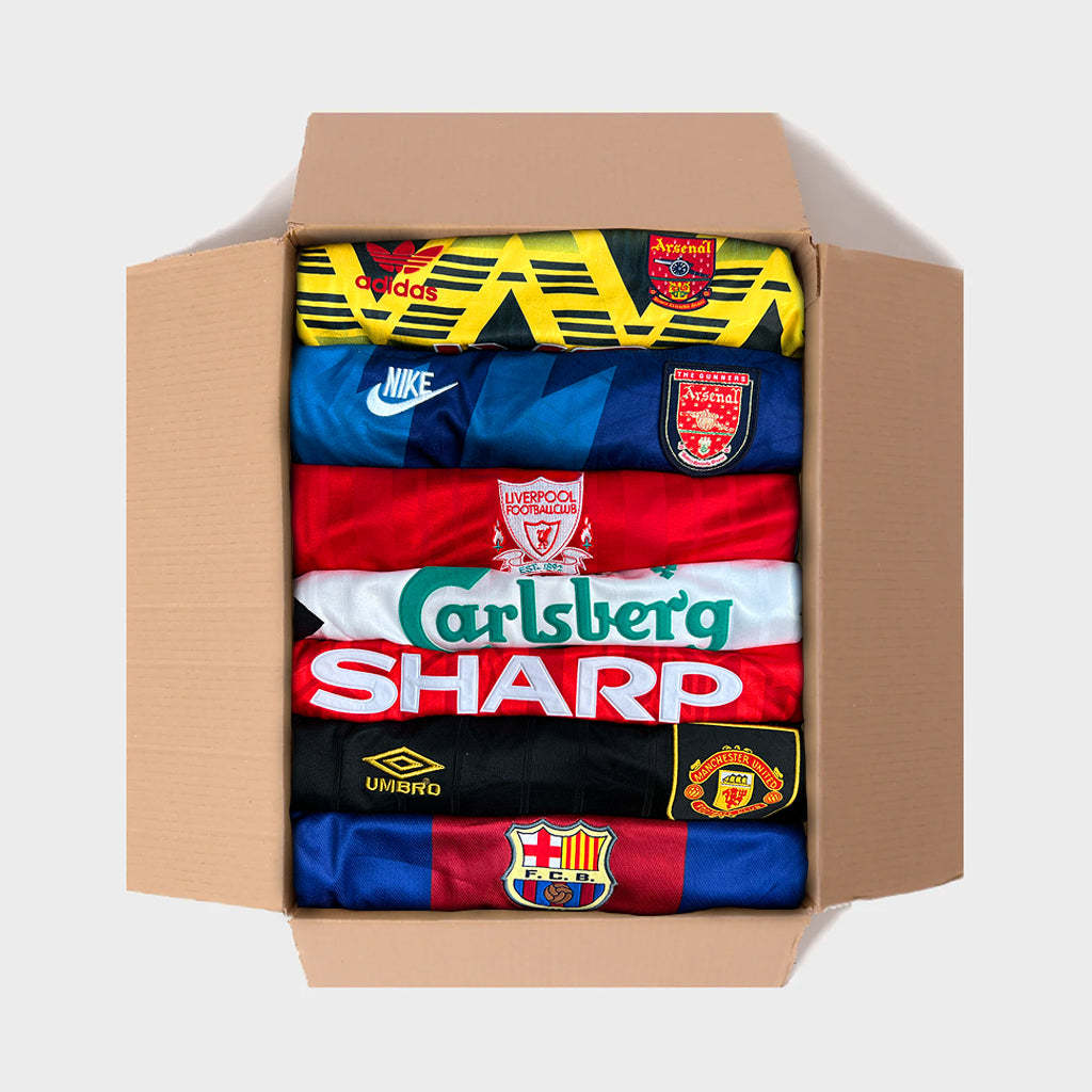 Retro Mystery Football Shirt Box (3 item)