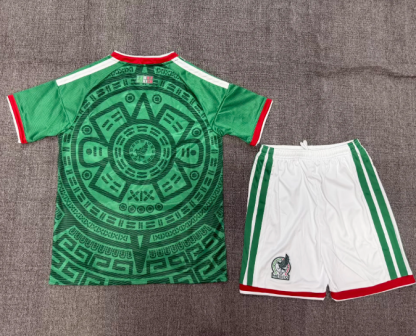 Mexico 2026 home full set kit (Adult and Kids)