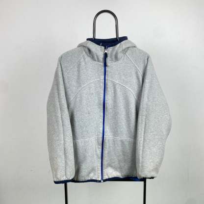 2000'sReversible Fleece Coat Jacket Blue