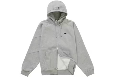 SupX Nk Zip Up Hooded Sweatshirt