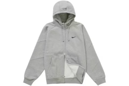 SupX Nk Zip Up Hooded Sweatshirt