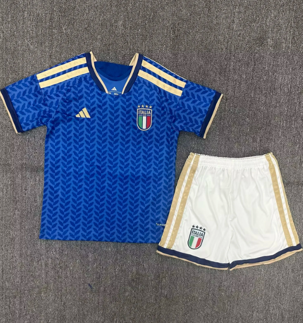 Italy Nation team 2026 home full set kit (Adult and Kids)