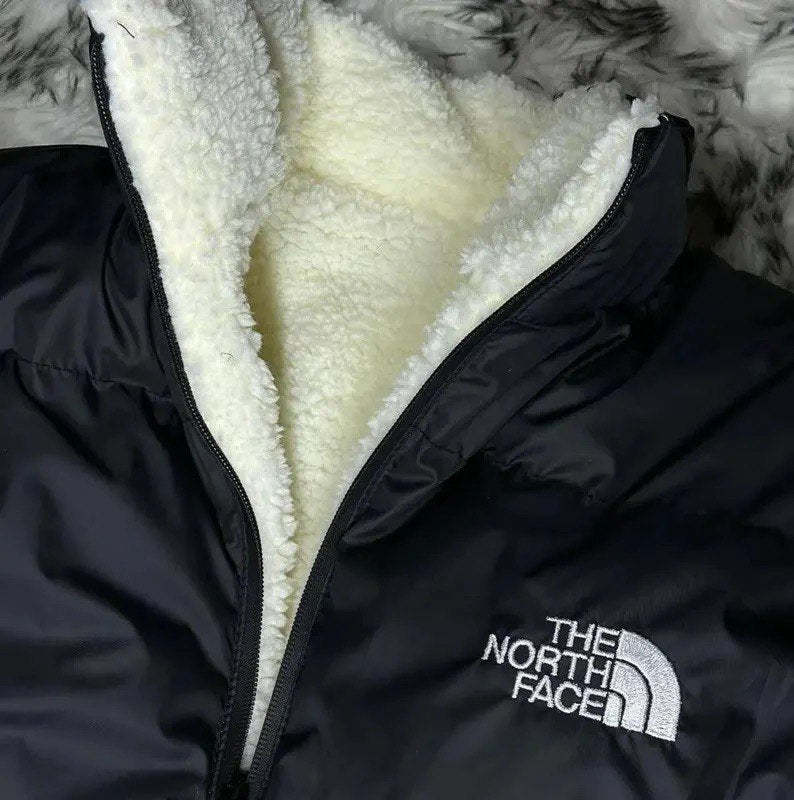 Reversible Winter Puffer Jacket   Free Pants