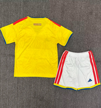 Colombia 2026 home full set kit (Adult and Kids)