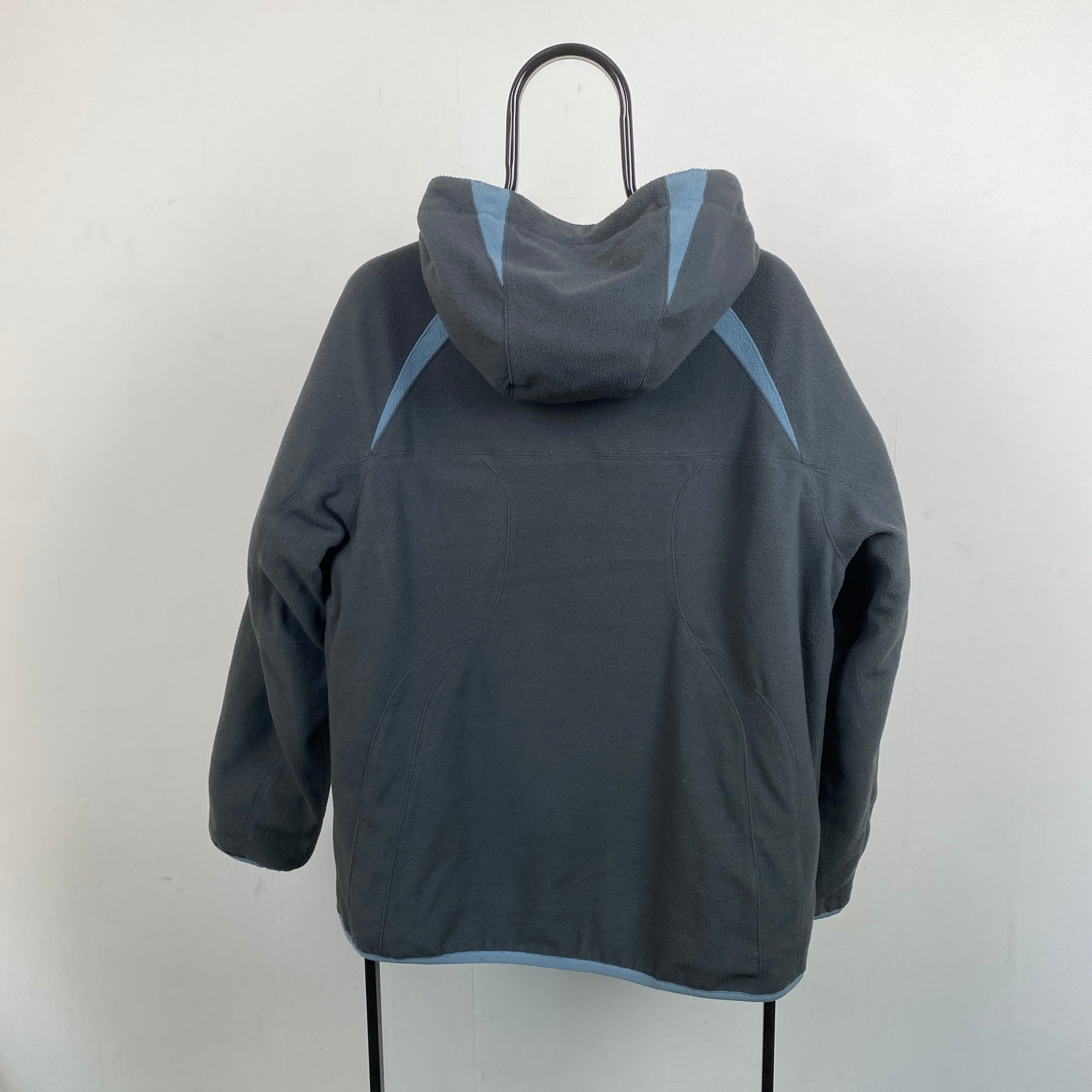 2000'sReversible Fleece Coat Jacket Blue