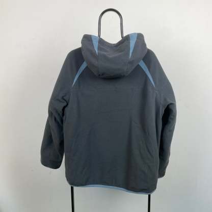 2000'sReversible Fleece Coat Jacket Blue