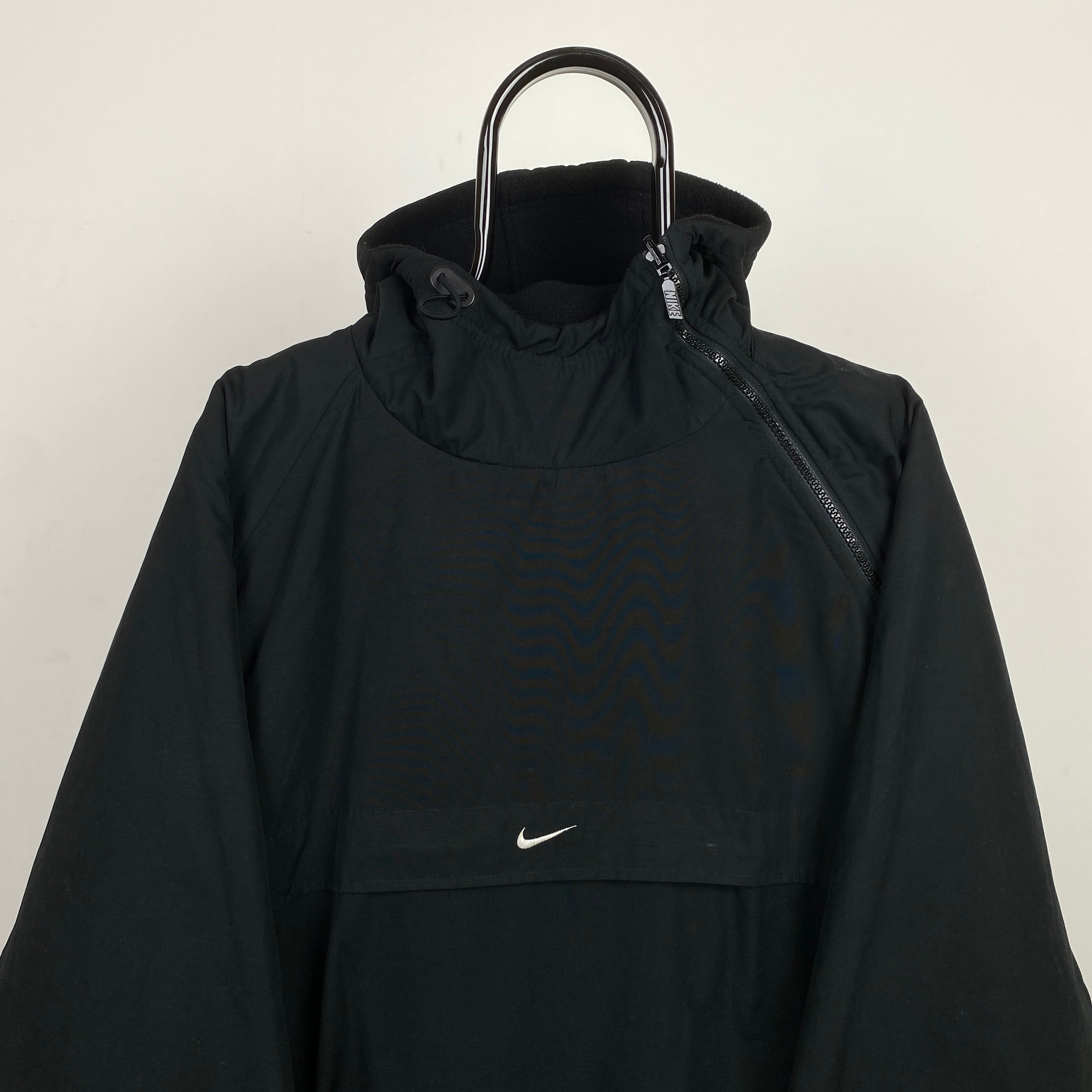 2000'sReversible Sidewinder Fleece Coat Jacket Black