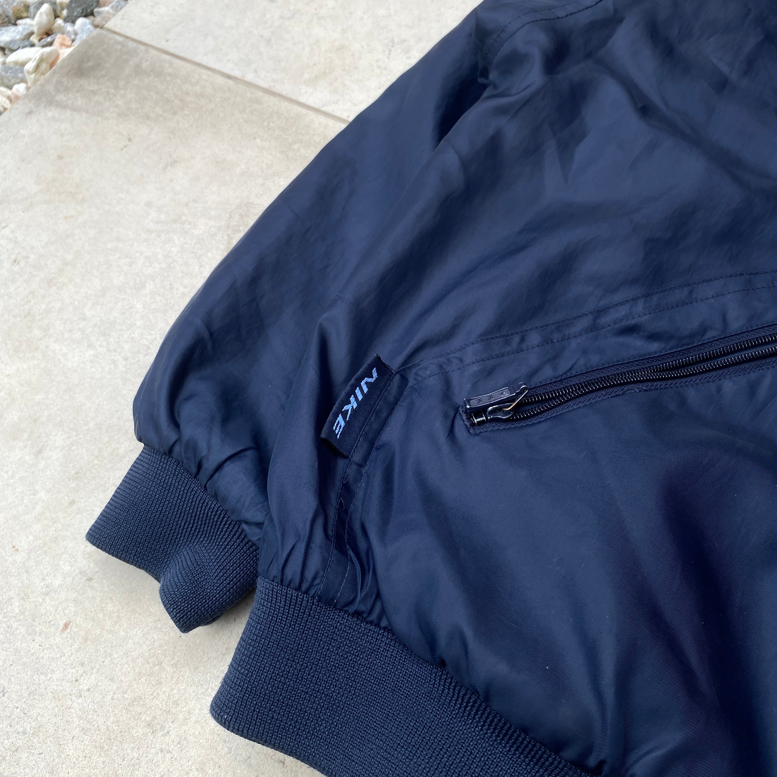 2000'sReversible Fleece Coat Jacket Blue