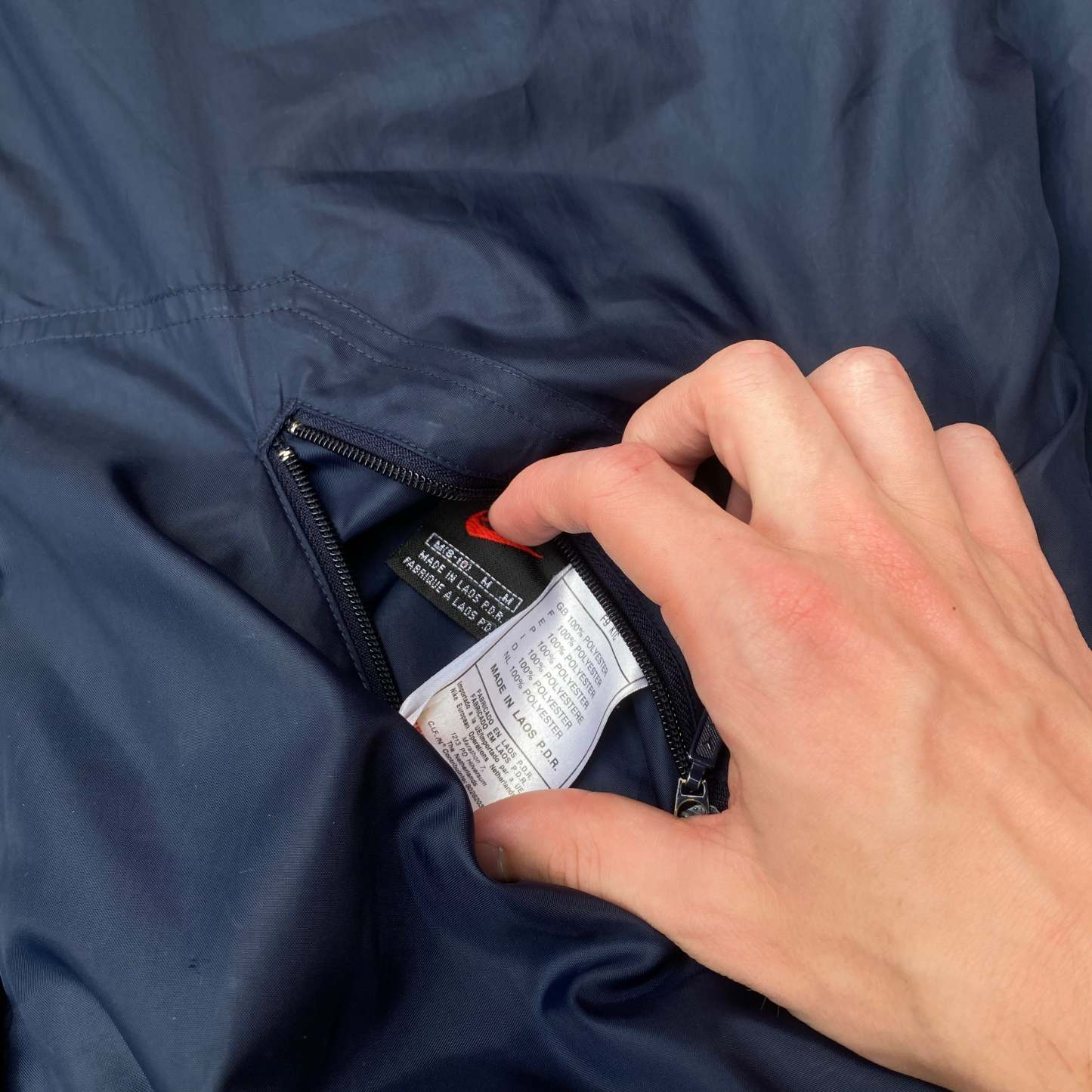 2000'sReversible Fleece Coat Jacket Blue