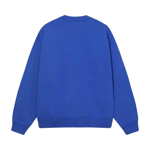 BLUE-NIKE X STUSSY WASHED FLEECE CREWNECK 