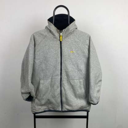 2000'sReversible Fleece Coat Jacket Black